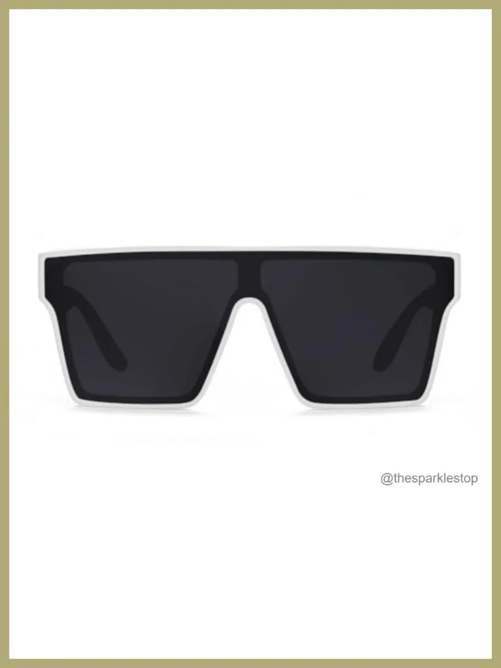 Polarized Square Sunglasses Men Women Oversized UV400 TR90